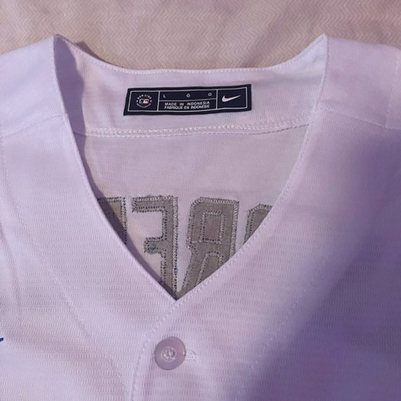 Vladimir Guerrero Jr Baseball Jersey 27# Toronto Blue Jays Jersey Nike MLB White - Picture 6 of 11